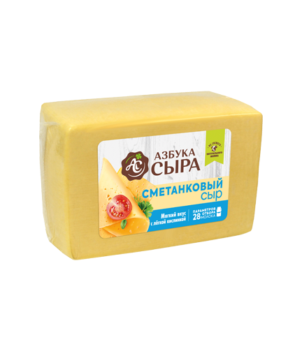 Сыр «Сметанковый» (Порционный весовой)